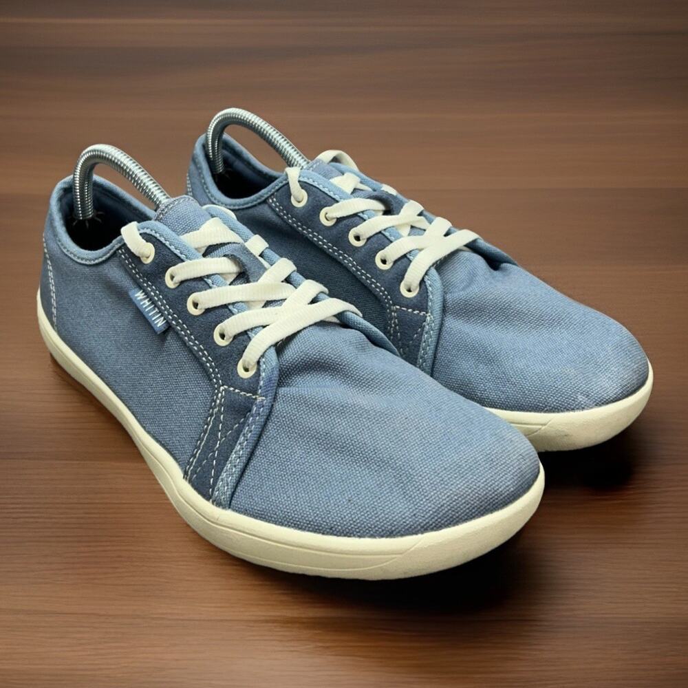 WHITIN Shoes EU42 Mens 9 Minimalist Zero Drop Barefoot Blue Flexible W81v2